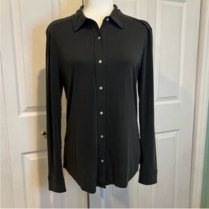 ⭐️⭐️😻 Lucky Brand Black Button Down Shirt - Medium
